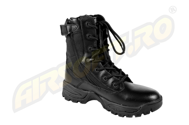 GHETE MODEL ZIPPER - NEGRU - 1 | YEO